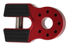 Vinschbygel 16000 lbs Belastning Aluminium Gummiskydd för 3/4 tum D-ring 3/8 tum Vinschrep ATV UTV SUV