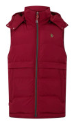 Luke 1977 Herr Quiltad Avtagbar Huva Gilet