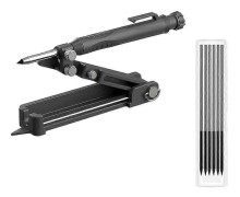 Multifunctional Scribing Tool with Pen, Adjustable Precision Scriber, DIY Woodworking Scribing Gauge