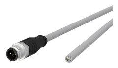 METZ CONNECT 142MMA10020 sensor- och aktuatorkabel 2 m M12 Grå
