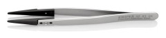 Knipex 92 81 04, Rostfritt stål, Rostfritt stål, Spetsig, Rak, 17 g, 10 mm