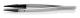 Knipex 92 81 04, Rostfritt stål, Rostfritt stål, Spetsig, Rak, 17 g, 10 mm