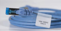 EFB montering av 2 märketiketter för kabel, dubbelsidigt
