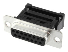 econ connect BU15SK/F kabelkontakter D-Sub Svart