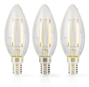 Nedis LBFE14C351P3 LED-lampor Varmvitt 2700 K 2 W E14 E