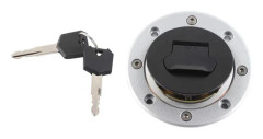 Motorcykel Bränsle Bensintanklock med 2 nycklar för Suzuki GSX-R 600 GSX-R750 SV1000
