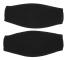 Black Neoprene Diving Mask Strap, Stabilizing Safety Protection 2 Pcs for Men and Women