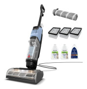 Bissell CrossWave EdgeFind Pro Upprättstående dammsugare AC Torr&våt Utan påse 340 W Svart, Blå