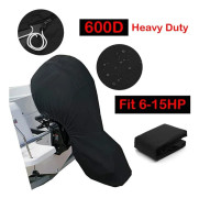 Marine Outboard Motor Cover - Full Outboard Motor Cover with Heavy Duty D