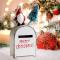 Santa Claus Card Holder - Rustic Metal Envelope Box for Home Decor, Small Card Holder for Card Envelopes, Birthday, Graduation Party (White) White White