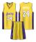 #24 Kobe Bryant Baskettröja Set Lakers Uniform för barn, vuxna