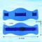 Swimming Belt for Training, Adjustable EVA Float Belt for Water Aerobics, Swimming Aid for Adults and Children Blue M Upgraded-FA-