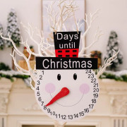 Jul snögubbe adventskalender, juldekoration
