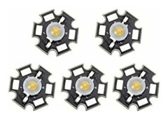 5-pack kraftfulla LED-lampor, varmvit, 3 W [Energiklass A]