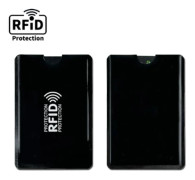Kortfodral med RFID-Blockering, 10-pack Black Black