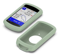 Kompatibel med Garmin Edge 1040 reptåligt mjukt silikonfodral Cykel GPS-dator skydd --lingling} Flerfärgad Green