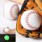 2 st holografisk reflektion självlysande baseball, lysande baseball, baseball flygträning baseball träning baseball, lysande baseball, lysande bas