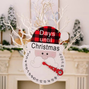 Julkalender med tomte, juldekoration