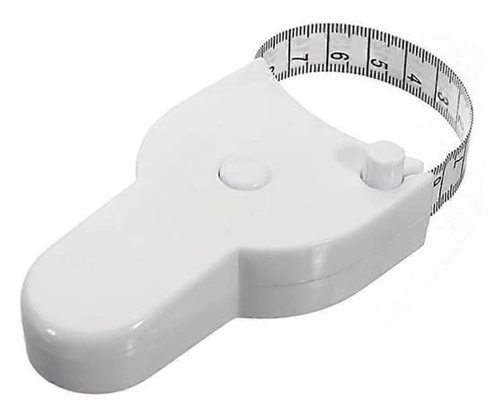 150cm/60 tum Fitness Noggrann Fitness Skjutmått Kropp Midja Bröst Armar Ben Måttband Infällbart