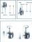 Shower set Ikonka Castors for the shower cabin, set of 8 pcs. KK9646
