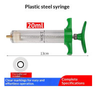 10/20/30/50/100 ml återanvändbar plastspruta med tydlig skala B