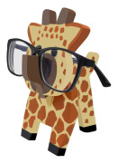 【BQ】1 st Trä 3D Djurformad Glasögonhållare (Giraff), Solglasögon