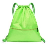 #Drawstring Swim PE Bag Sports Gym Sack Backpack Waterproof Zipper#
