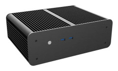 Akasa A-ITX56-M1B, Mini Tower, PC, Svart, Mini-ATX, 2.5", 272,6 mm