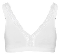 Hanro Cotton Lace behå Mjuk kupa