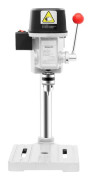 Mini bänkborrmaskin - 5158A - 340W bordspelarborr - 3 hastigheter 0–16000 rpm - 1–10 mm chuck - 25 mm borrdjup - gjutjärns- och stålbas - EU-kontakt 220V