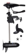 Trollingmotor båt kajak kanot - Elektrisk utombordare 12V - 552W - 20 kg dragkraft - 5+2 hastigheter - Teleskophandtag