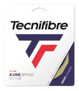 Tecnifibre X-ONE Biphase 12m tennissnöre - natur - 1,24mm