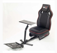 DPZ simulationsstol med stöd för ratt och pedaler - PS5, Xbox Serie, PS4, PC