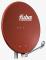 Fuba DAL 800 R satellitantenner 10,75 - 12,75 GHz Röd