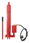 Hydraulcylinder vedklyv - 8 tons domkraft - Tungt arbete - Förlängd spets - Tryckluftmotor - Manuell drift - Industriell användning