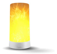 LED-flamlampa, LED-flamlampa med fjärrkontroller, USB-laddningsbar, flimrande LED-flammeffektlampor för möbeldekoration, rumsdekoration,
