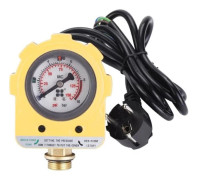 Vattenpump Tryckregulator 220V NPT1/2\", 10 Bar Elektronisk Reglering Tryckbrytare för Självsugande Deep Jet Dränkbar Pump (EU-kontakt)