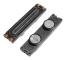Ersättningshögtalare för Samsung TV Reparation BN96-16798 Serien UE46D8000 UE46D6500 UE40D6 2 Stycken Black