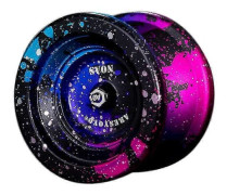 Responsiv Yoyo Ball Professionell tävling Aluminiumlegering Metall Yoyo pedagogisk leksak för barn presenter A