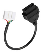 31cm/12.2in 20Pin OBD2 Kabel Adapter Bil Diagnostisk Kontakt Ersättning för TESLA MODEL S/X 2012–2015