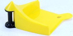 1 st bilslangsguide för biltvätt däcklinjeblockerare biltvätt däckskydd gul