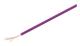 Isolerad koppartråd, 10 m, violett