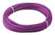 Koppartråd isolerad, 10 m, violett