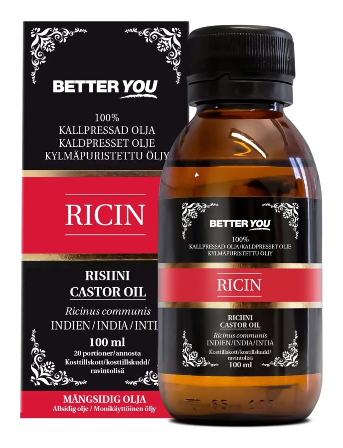 Ricinolja EKO Kallpressad, 100 ml