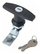 Garageports T-handtag med nycklar från Noir-Becomingrich