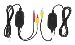 Trådlös 2.4G RCA Video Sändare Mottagare Kit Tillbehör för Bil Backkamera 25-26s