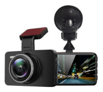 Garmin Dash Cam 47 – Kompakt dashcam med automatisk olycksdetektering, 2-tums (5,1 cm) färgskärm, bred 140° betraktningsvinkel, skarpa HD-inspelningar (Mov)