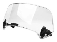 Transparent färg Universal Motorcykel Justerbar vindruta förlängning Vindruta Spoiler Air Defl