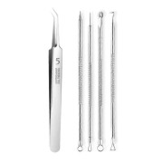 Blackheads Acne Needle Cell Pimples Blackhead Clip Tweezers Blackhead Comedones 5st
