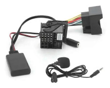 150 cm Bluetooth 5.0 AUX-kabel ljudadapter med mikrofon passar för BMW E60 E63 E64 E65 E66 E87